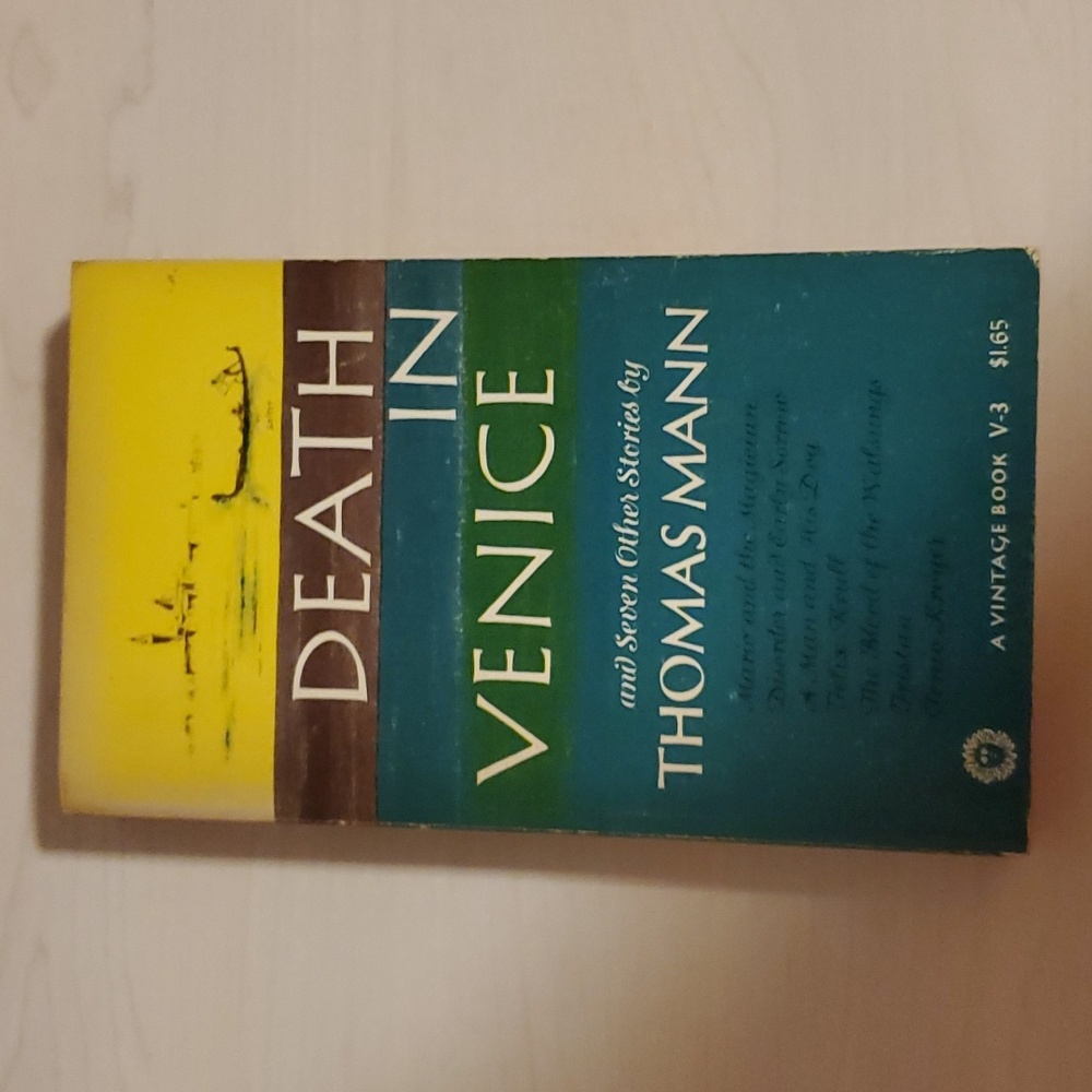 Death in Venice and Seven Other Stories by Thomas Mann